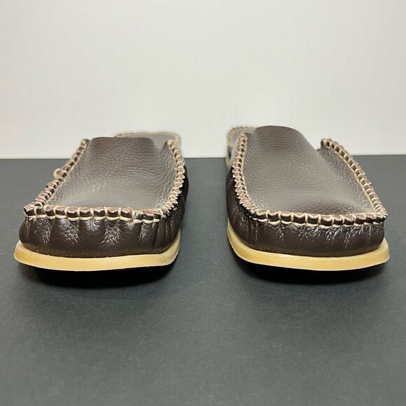 Womens SOUL OF AFRICA Nerina Khulani Leather Slip On Loafers / Size 7.5 - EU 38 - Picture 2 of 9